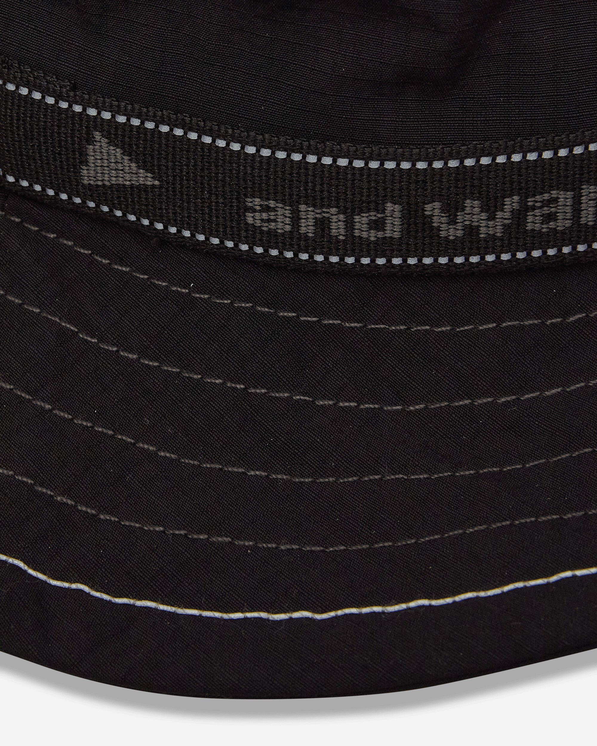 and wander 156  Jq Tape Hat Black  Hats Bucket 5745976242 010