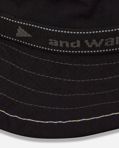and wander 156  Jq Tape Hat Black  Hats Bucket 5745976242 010