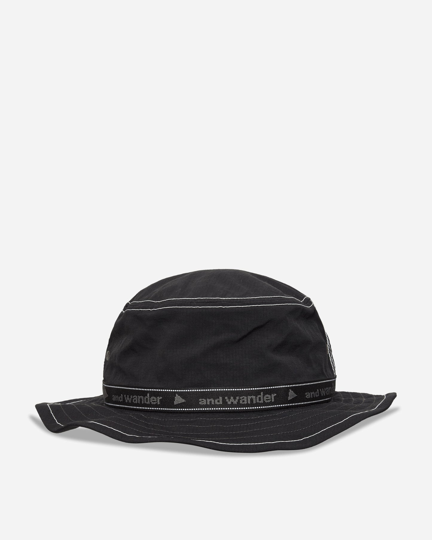 and wander 156  Jq Tape Hat Black  Hats Bucket 5745976242 010