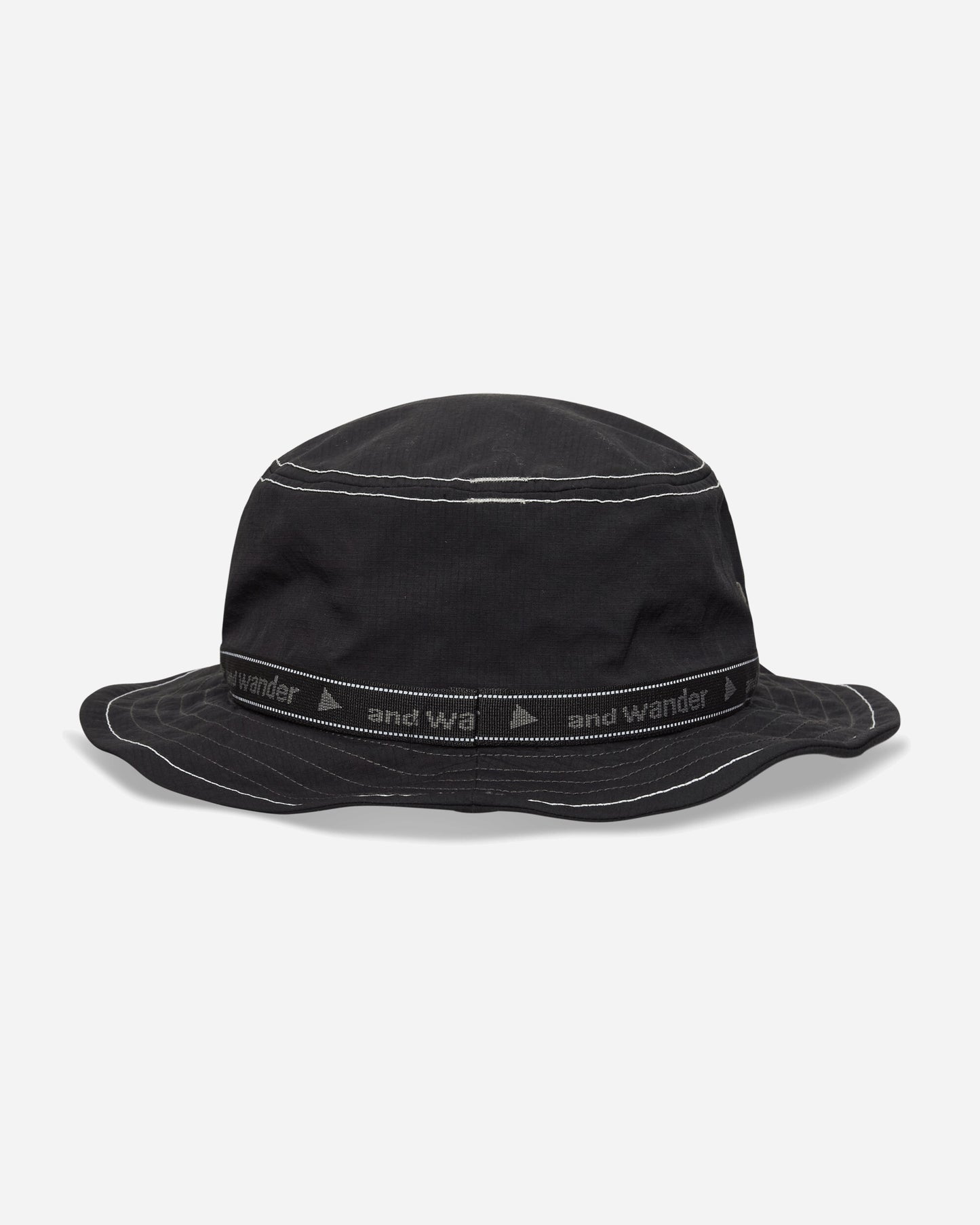 and wander 156  Jq Tape Hat Black  Hats Bucket 5745976242 010