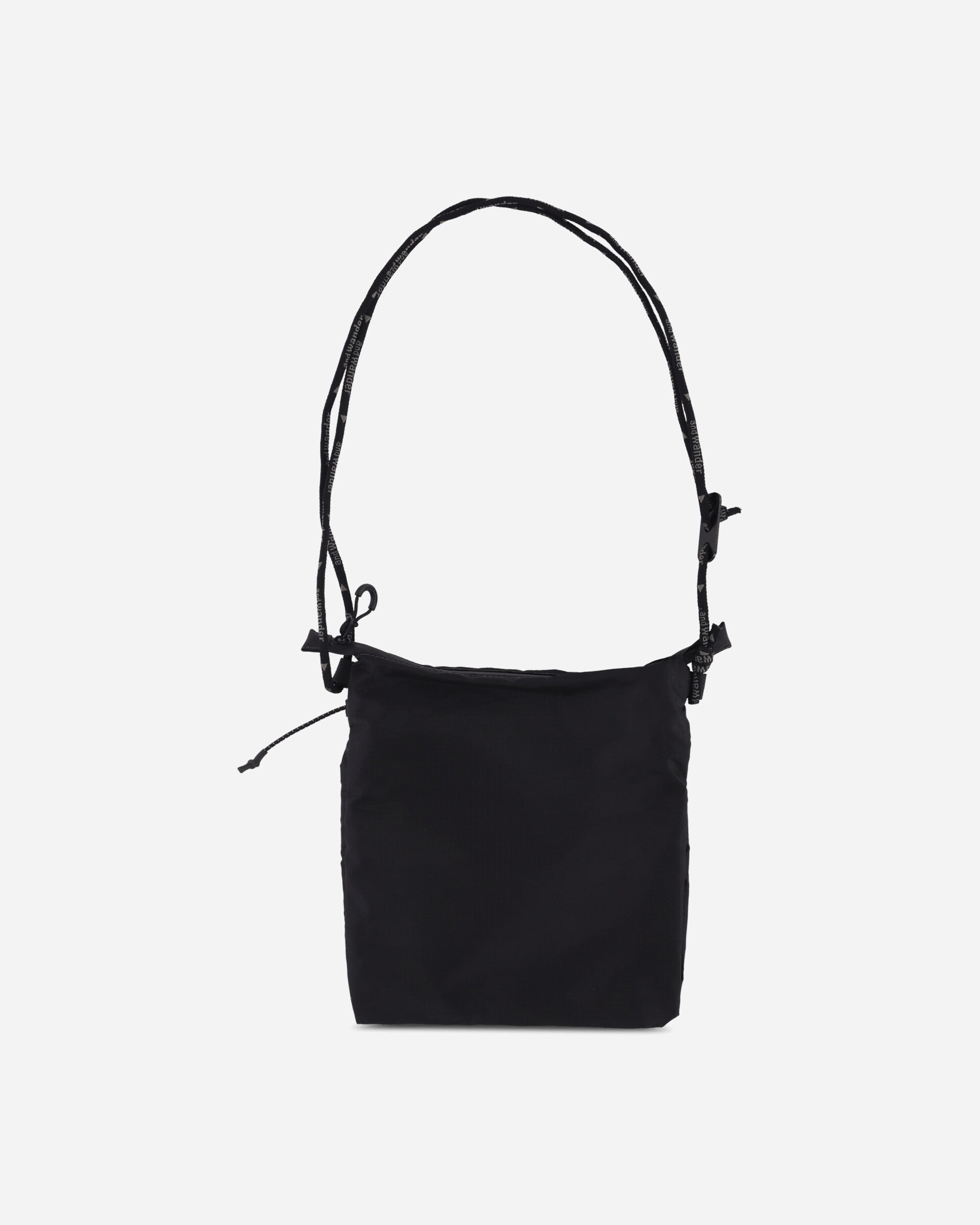 and wander 149  Crispy Rip Sacoche Black  Bags and Backpacks Pouches 5746985151 010