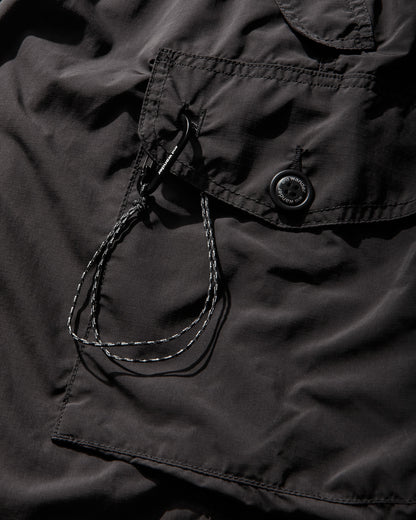 and wander 091  Oversized Cargo Pants Black  Pants Cargo 5746982088 010