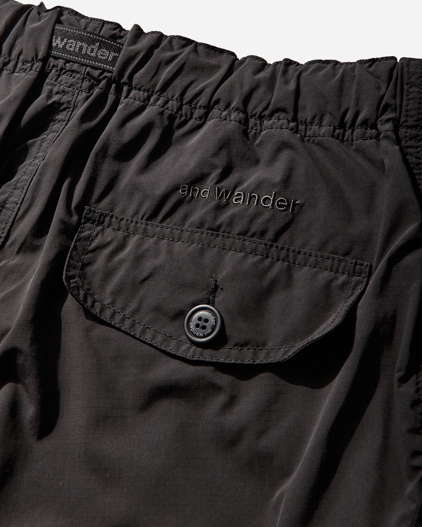 and wander 091  Oversized Cargo Pants Black  Pants Cargo 5746982088 010