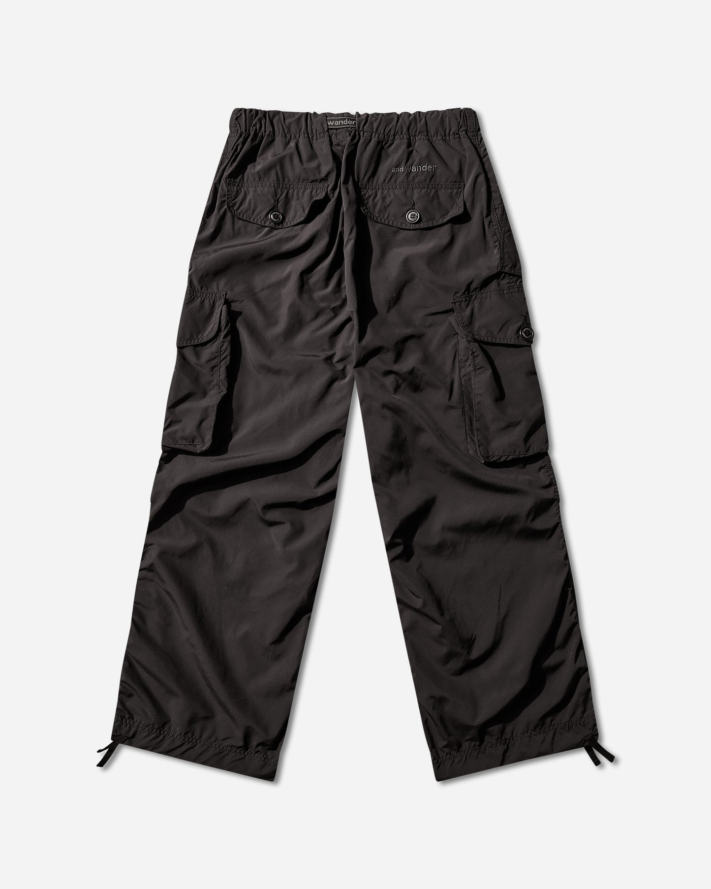 and wander 091  Oversized Cargo Pants Black  Pants Cargo 5746982088 010