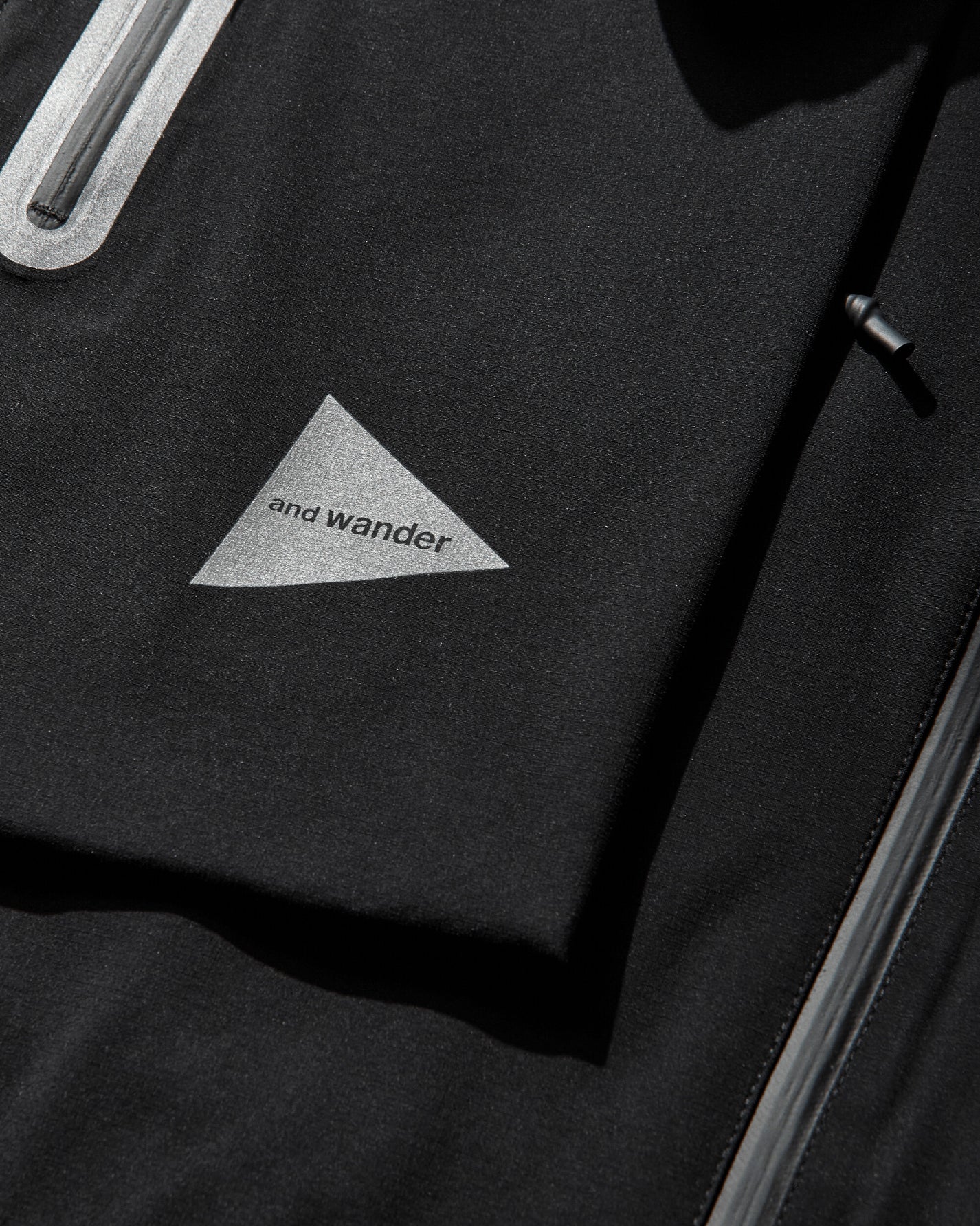 and wander 001  Pertex Shield Rain Jacket Black  Coats and Jackets Jackets 5746911315 010