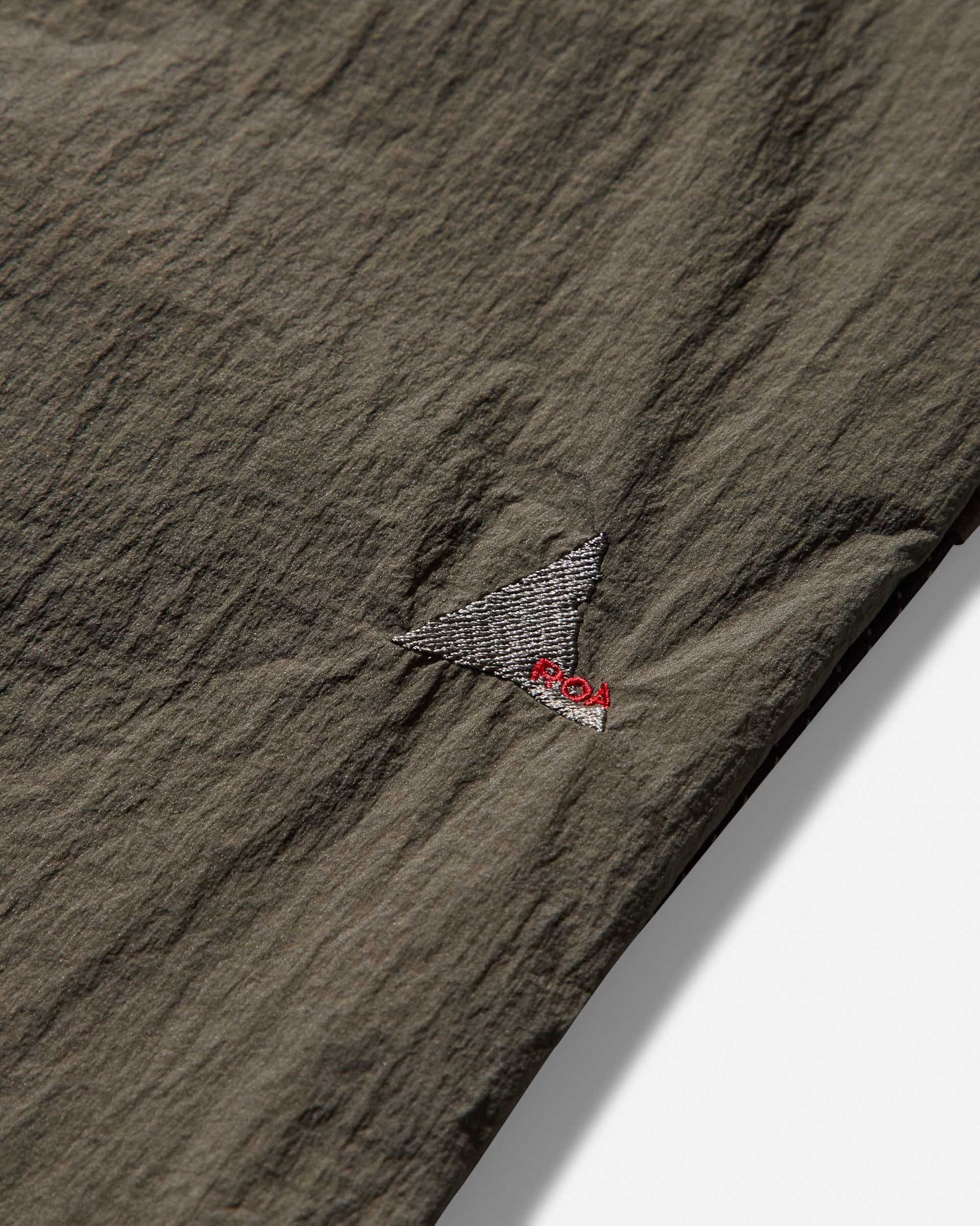 ROA Gly See Through Mid Skirt Olive Skirts Midi RBWW050FA28 GRN0012