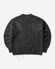 ROA Dropstitch Mohair Knit Crewneck Anthracite Knitwears Sweaters RBMW0522YA76 ANT0001