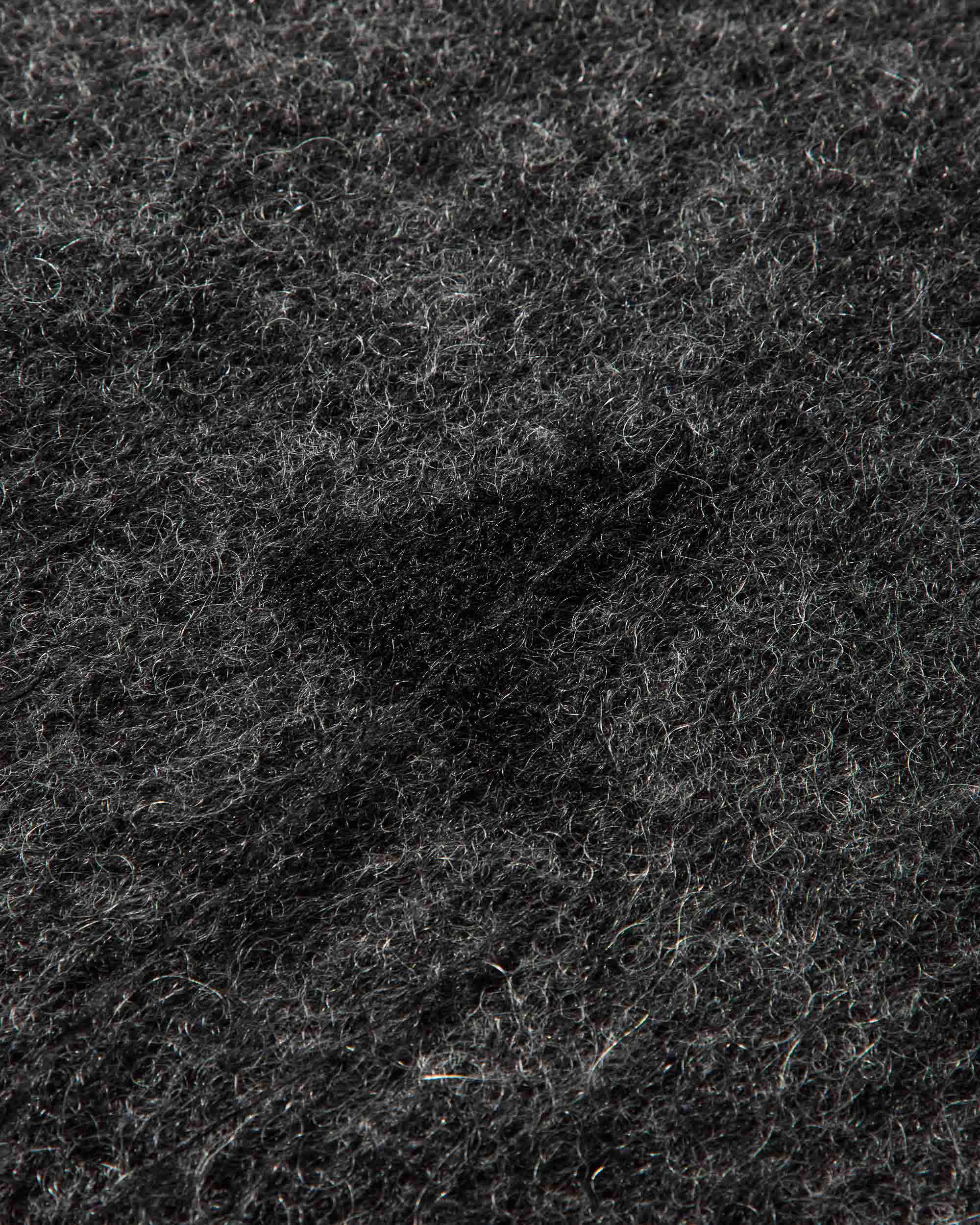 ROA Dropstitch Mohair Knit Crewneck Anthracite Knitwears Sweaters RBMW0522YA76 ANT0001