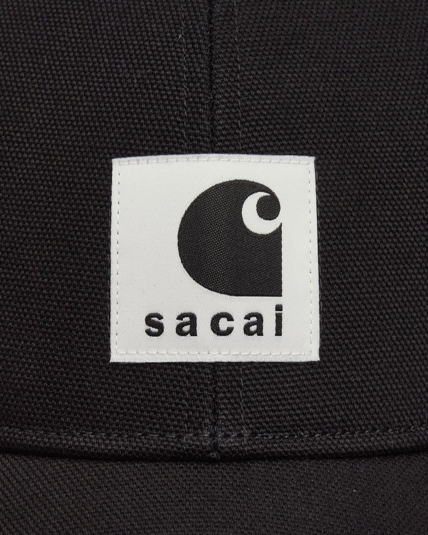sacai Carhartt Wip Duck Cap Black Hats Caps 26-01093S 001
