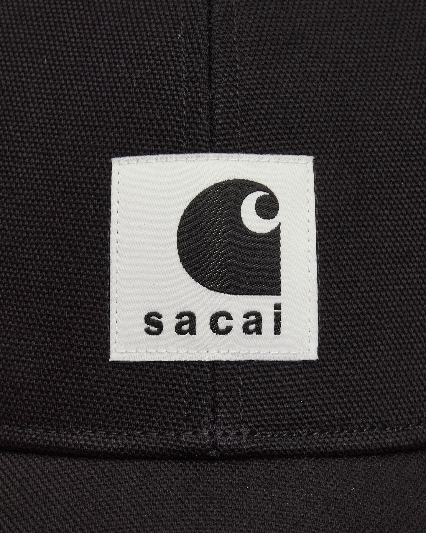 sacai Carhartt Wip Duck Cap Black Hats Caps 26-01093S 001