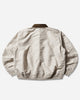 sacai Carhartt Wip Nylon Twill X Duck Blouson Ivory Coats and Jackets Bomber Jackets 26-03990M 001