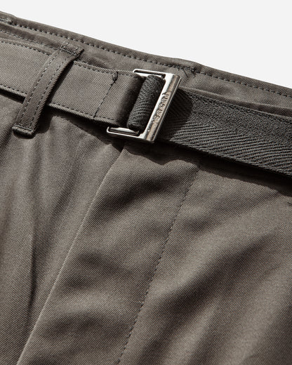 sacai Cotton Chino Pants Gray Pants Casual 26-03968M 301