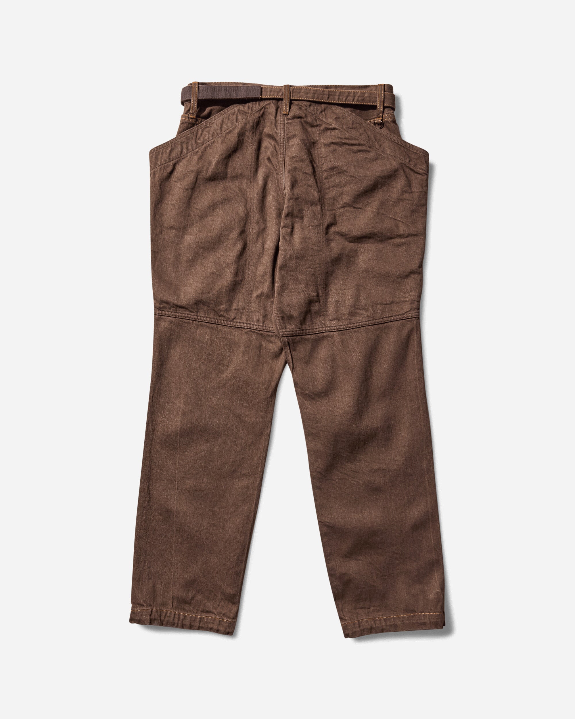 sacai Denim Pants Brown Pants Denim 25-03756M 601