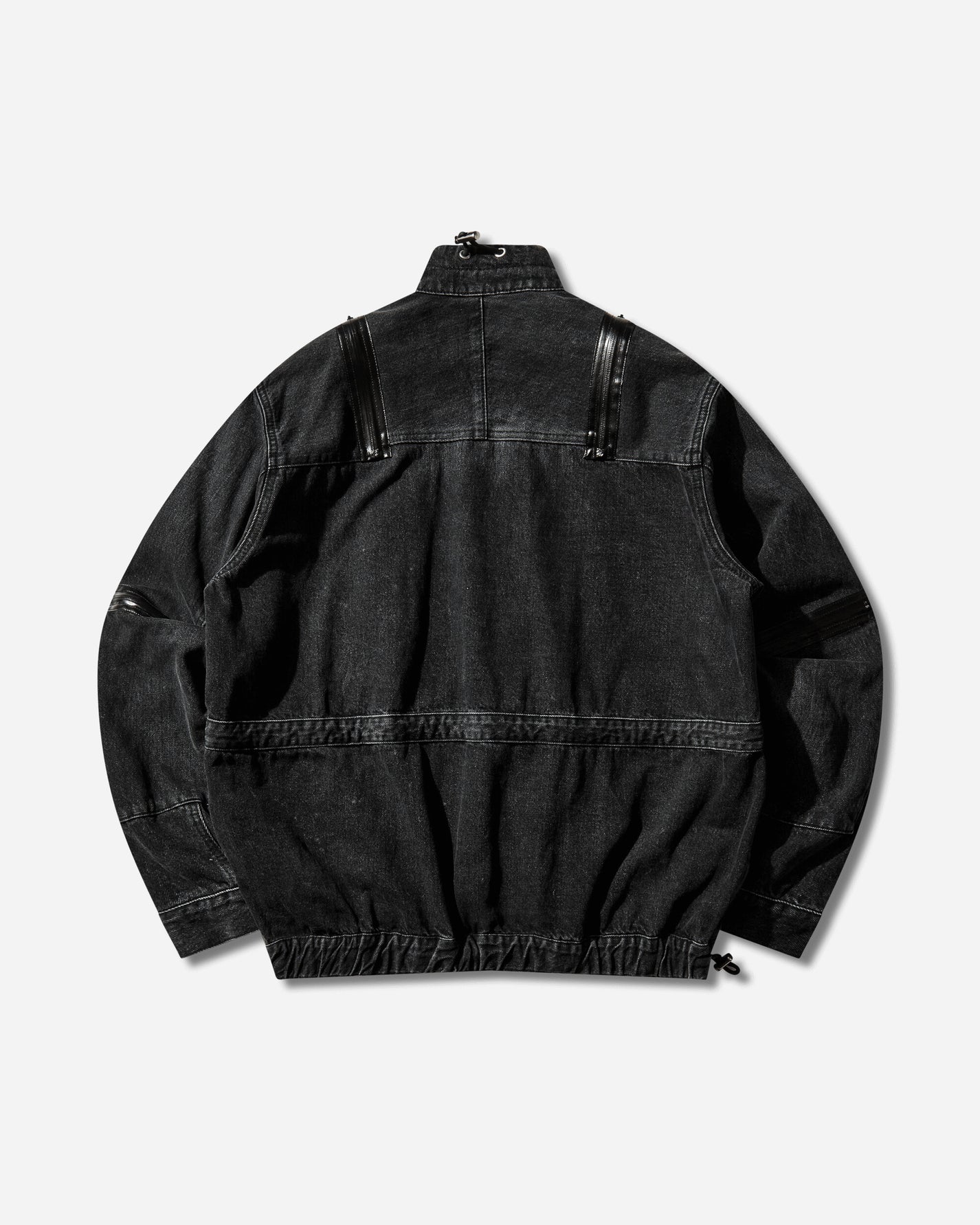 sacai Denim Blouson Black Coats and Jackets Denim Jackets 26-03927M 001