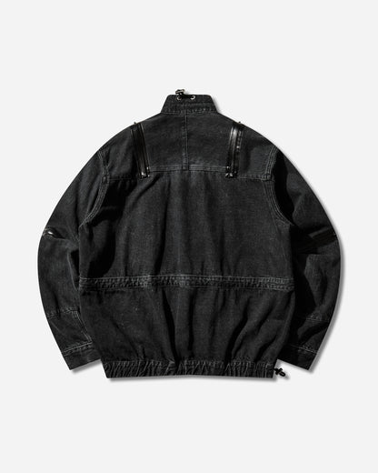 sacai Denim Blouson Black Coats and Jackets Denim Jackets 26-03927M 001