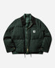 sacai Carhartt Wip Washed Duck Puffer Jacket Green Coats and Jackets Down Jackets 25-03858M 551
