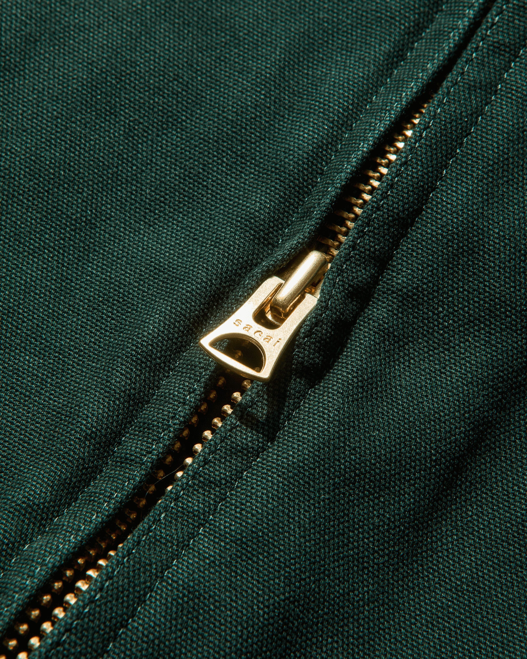 sacai Carhartt Wip Washed Duck Hooded Blouson Green Coats and Jackets Jackets 25-03859M 551