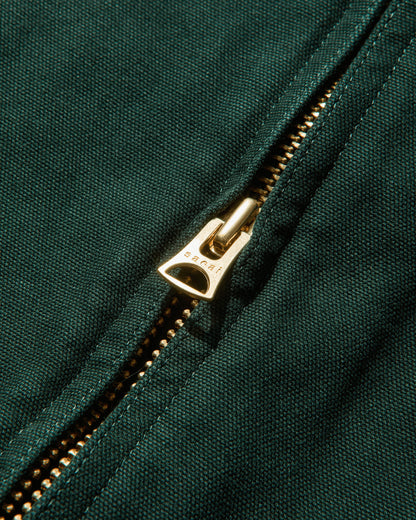 sacai Carhartt Wip Washed Duck Hooded Blouson Green Coats and Jackets Jackets 25-03859M 551