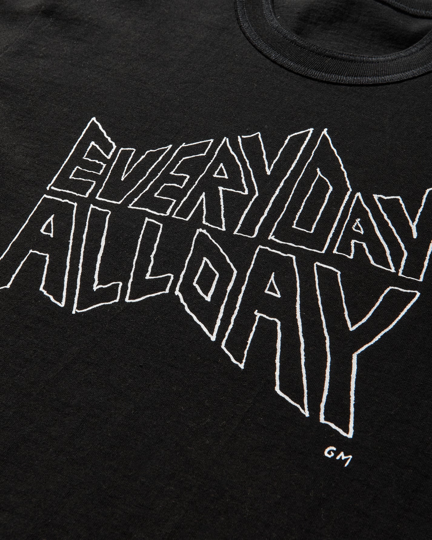 sacai Geoff Sacai  Print L S T-Shirt Black T-Shirts Longsleeve 26-01122S 001