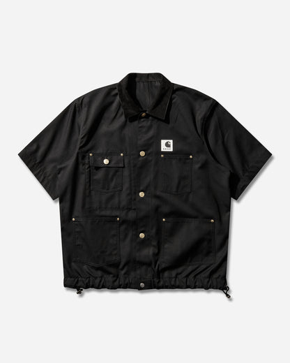 sacai Carhartt Wip Duck Shirt Black Shirts Longsleeve Shirt 26-03991M 001
