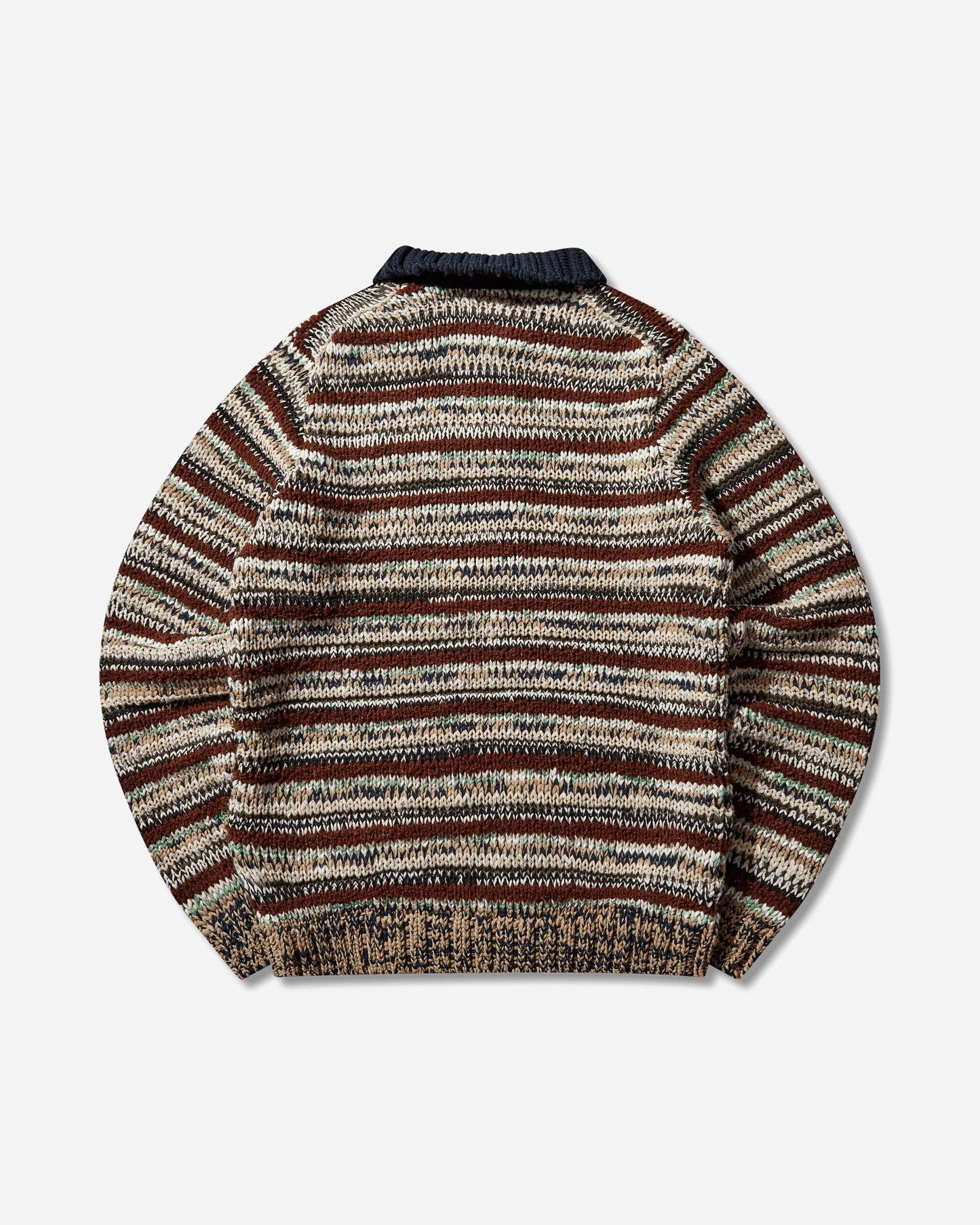 sacai Mix Knit Pullover Beige Multi Knitwears Sweaters 26-03945M 664