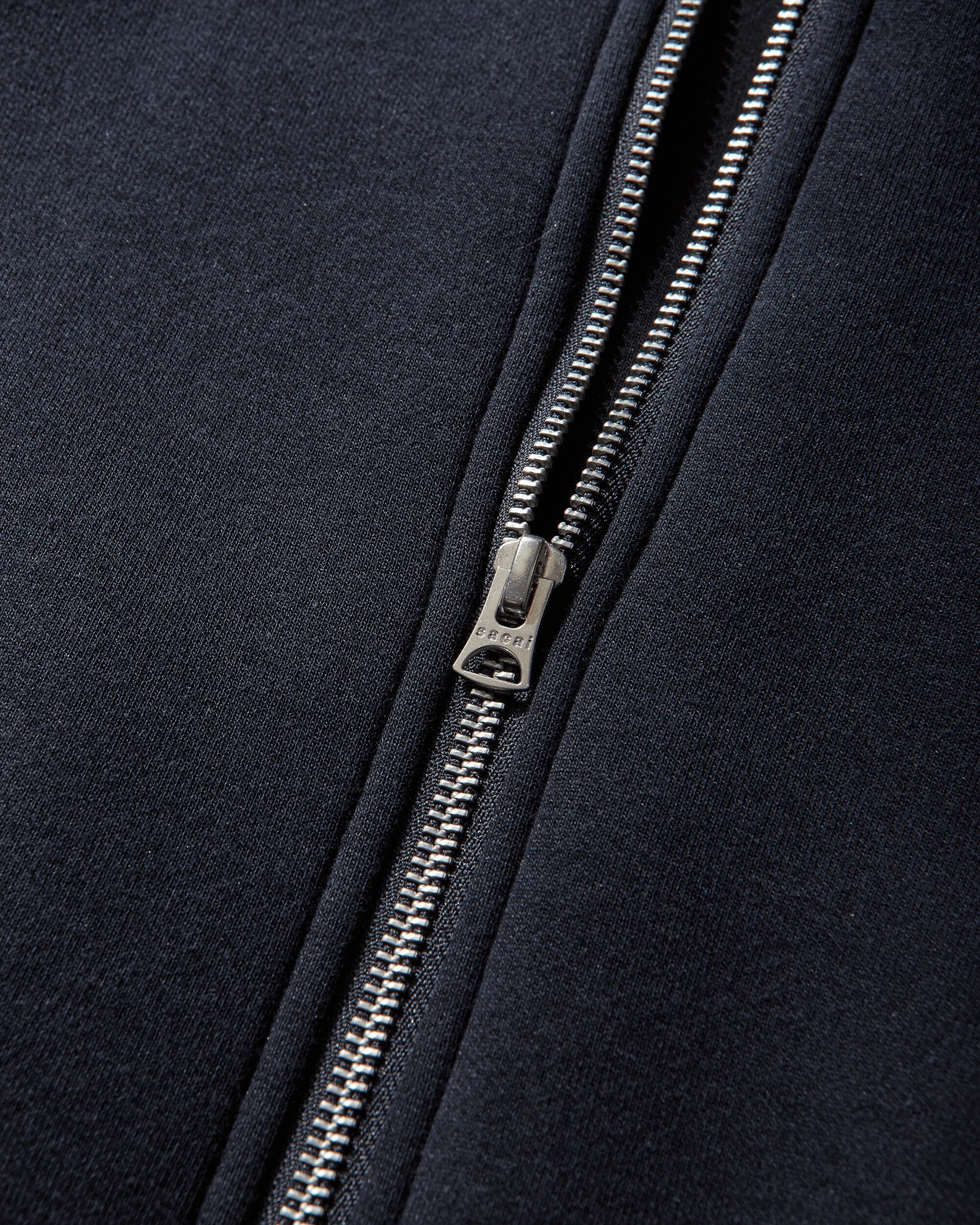 sacai Sponge Sweat X Nylon Twill Hoodie Navy Khaki Sweatshirts Zip-Ups SCM-324 212