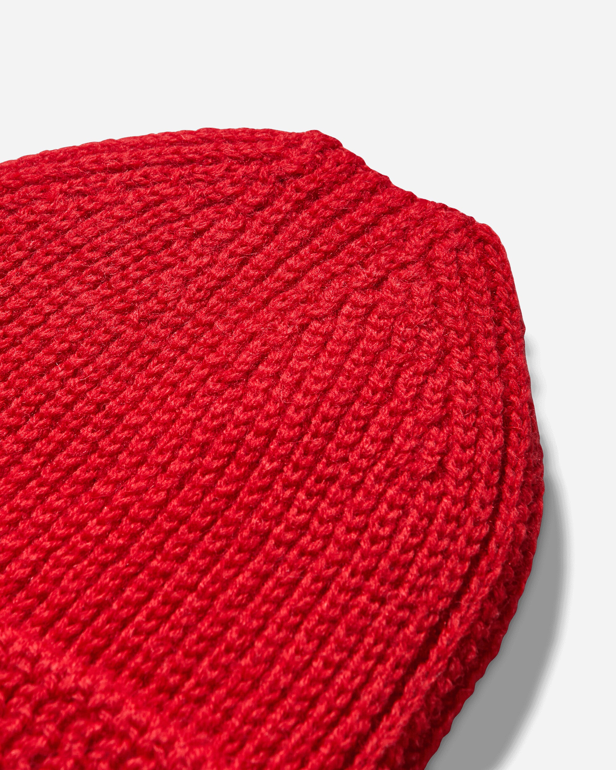 visvim Knit Beanie (Wool) Red Hats Beanies 0125203003010 2