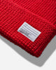 visvim Knit Beanie (Wool) Red Hats Beanies 0125203003010 2