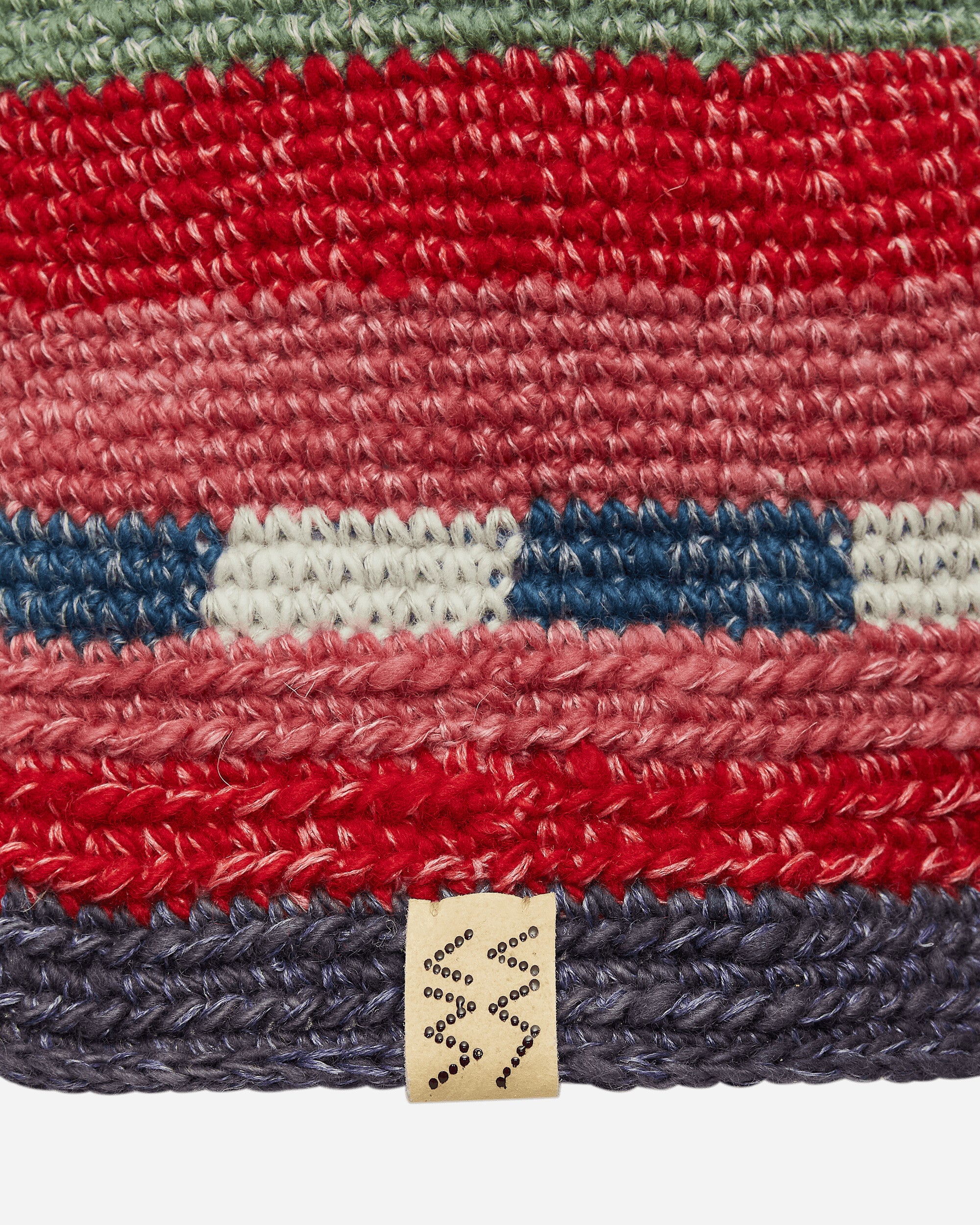 visvim Meda Crochet Knit Hat Multi Hats Beanies 0125103003017 1