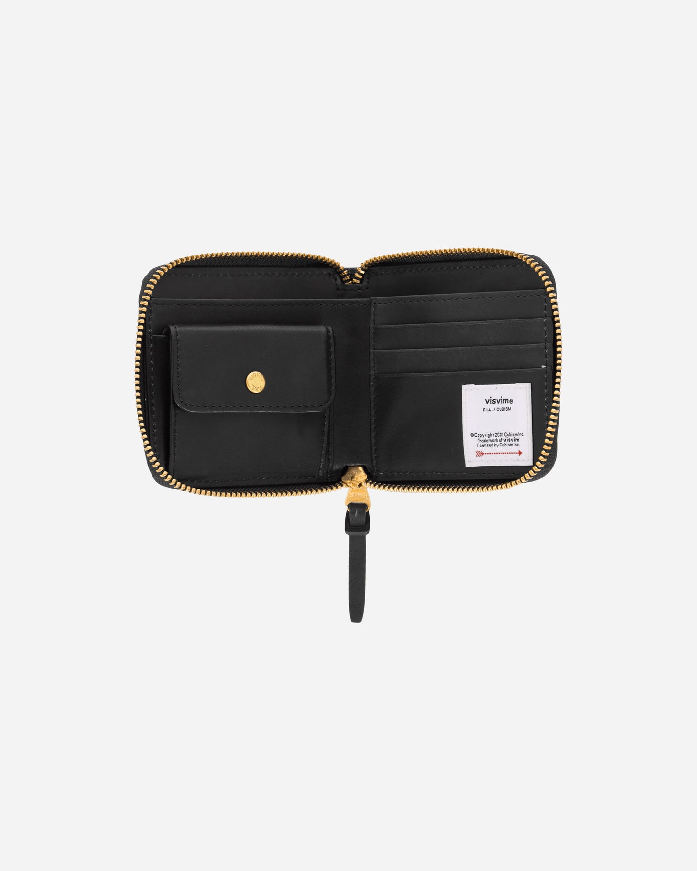 visvim Leather Bi-Fold Black Wallets and Cardholders Wallets 0125103003024 1