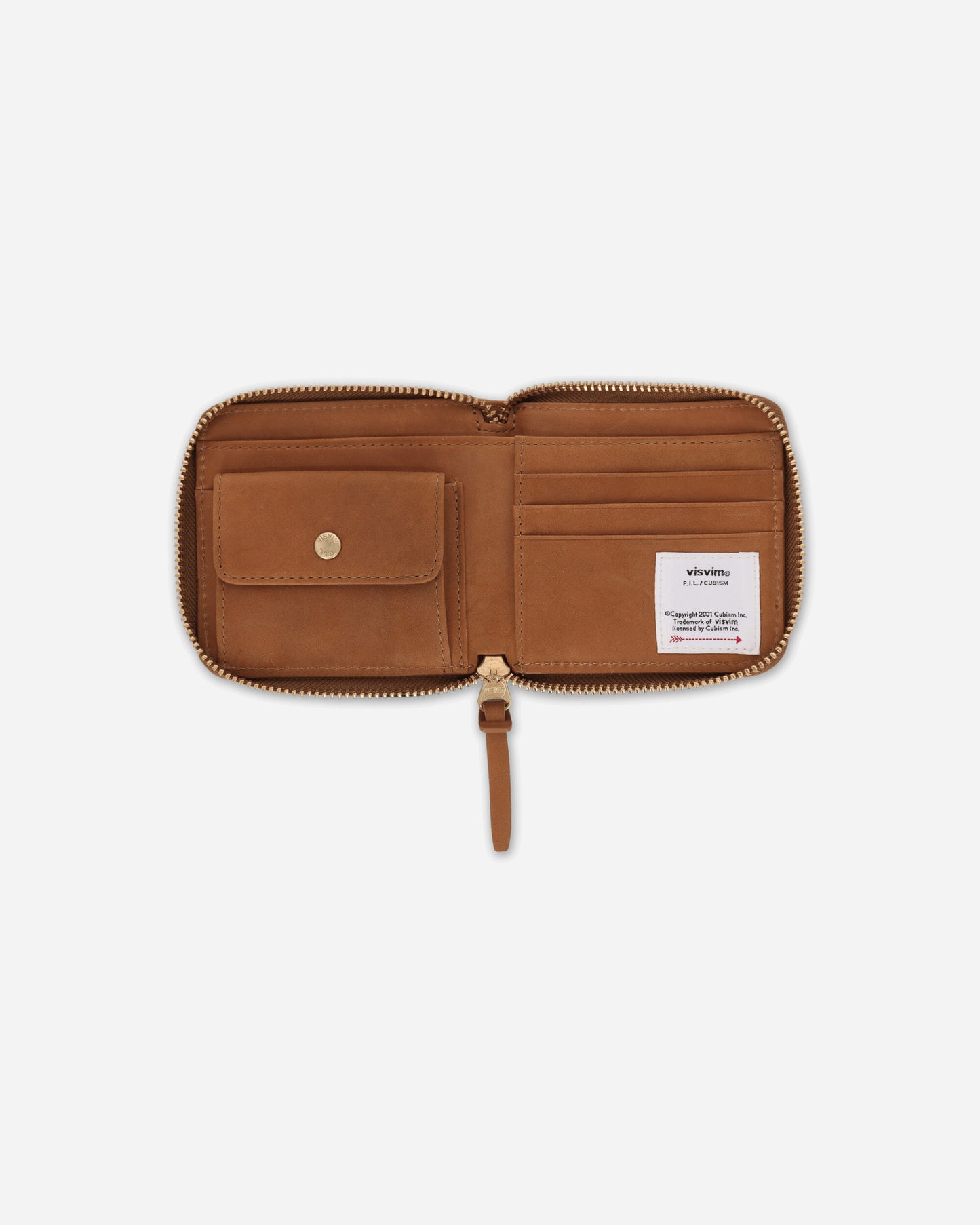 visvim Leather Bi-Fold Wallet Camel Wallets and Cardholders Wallets 0126103003023  2