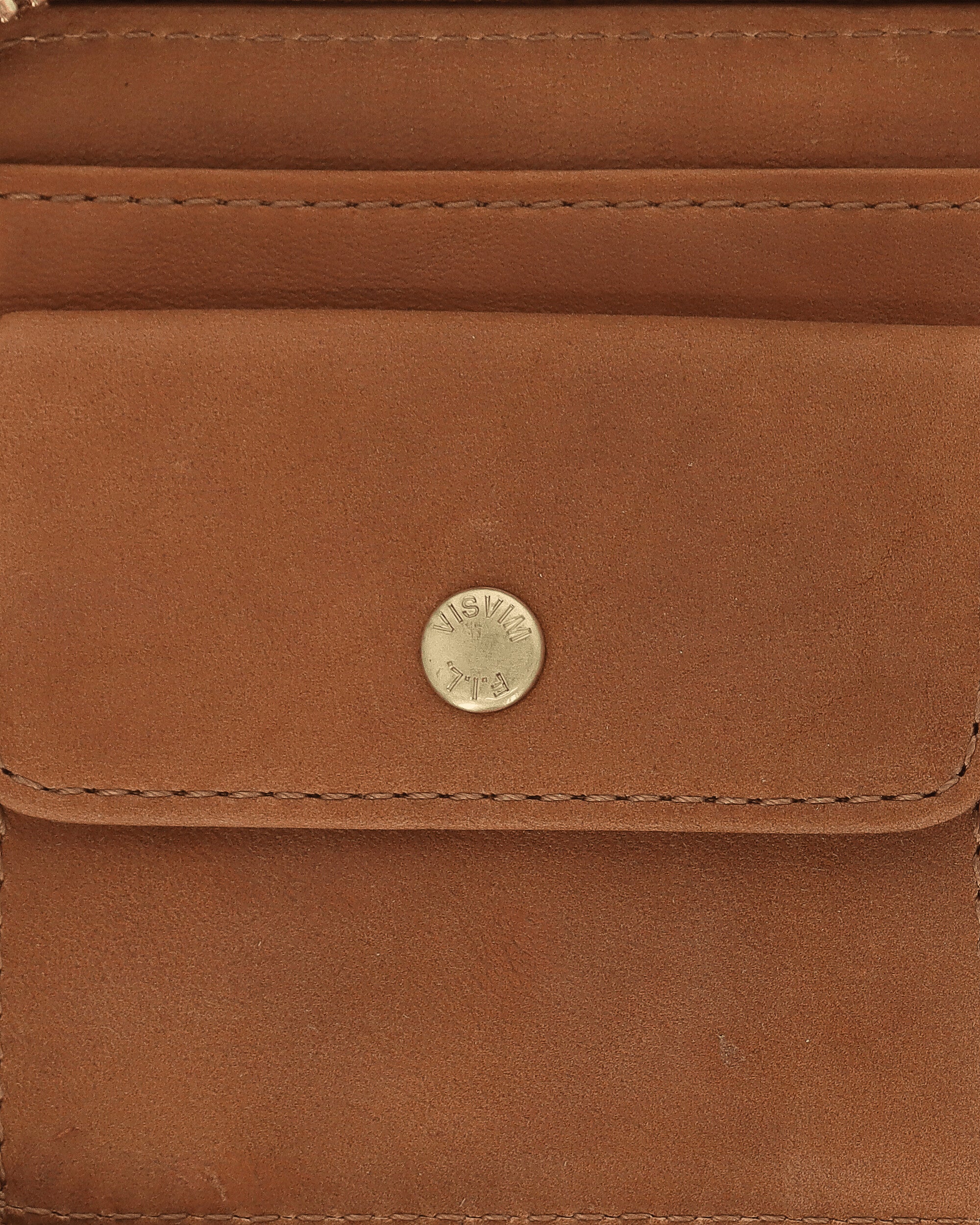 visvim Leather Bi-Fold Wallet Camel Wallets and Cardholders Wallets 0126103003023  2