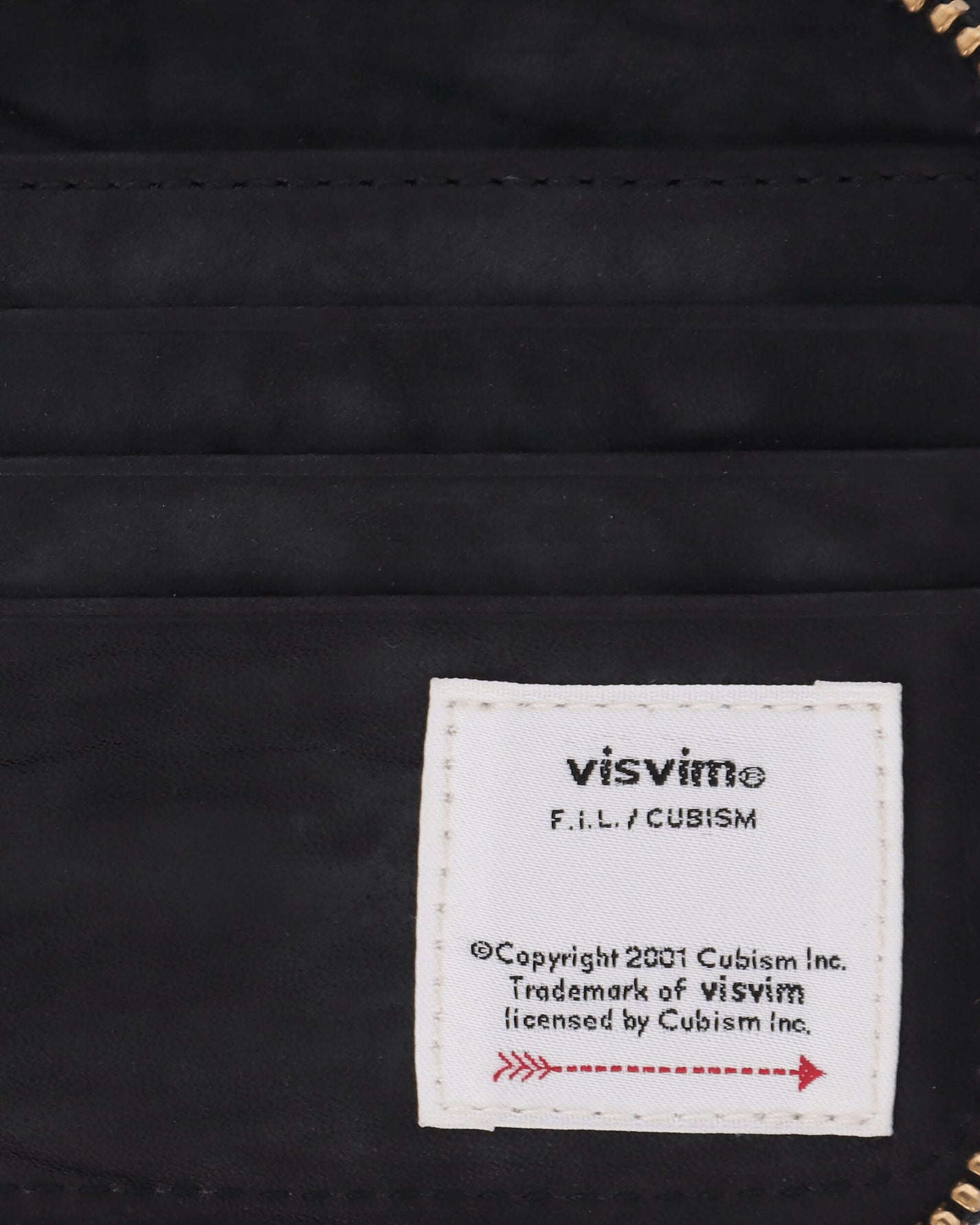 visvim Leather Bi-Fold Wallet Black Wallets and Cardholders Wallets 0126103003023  1