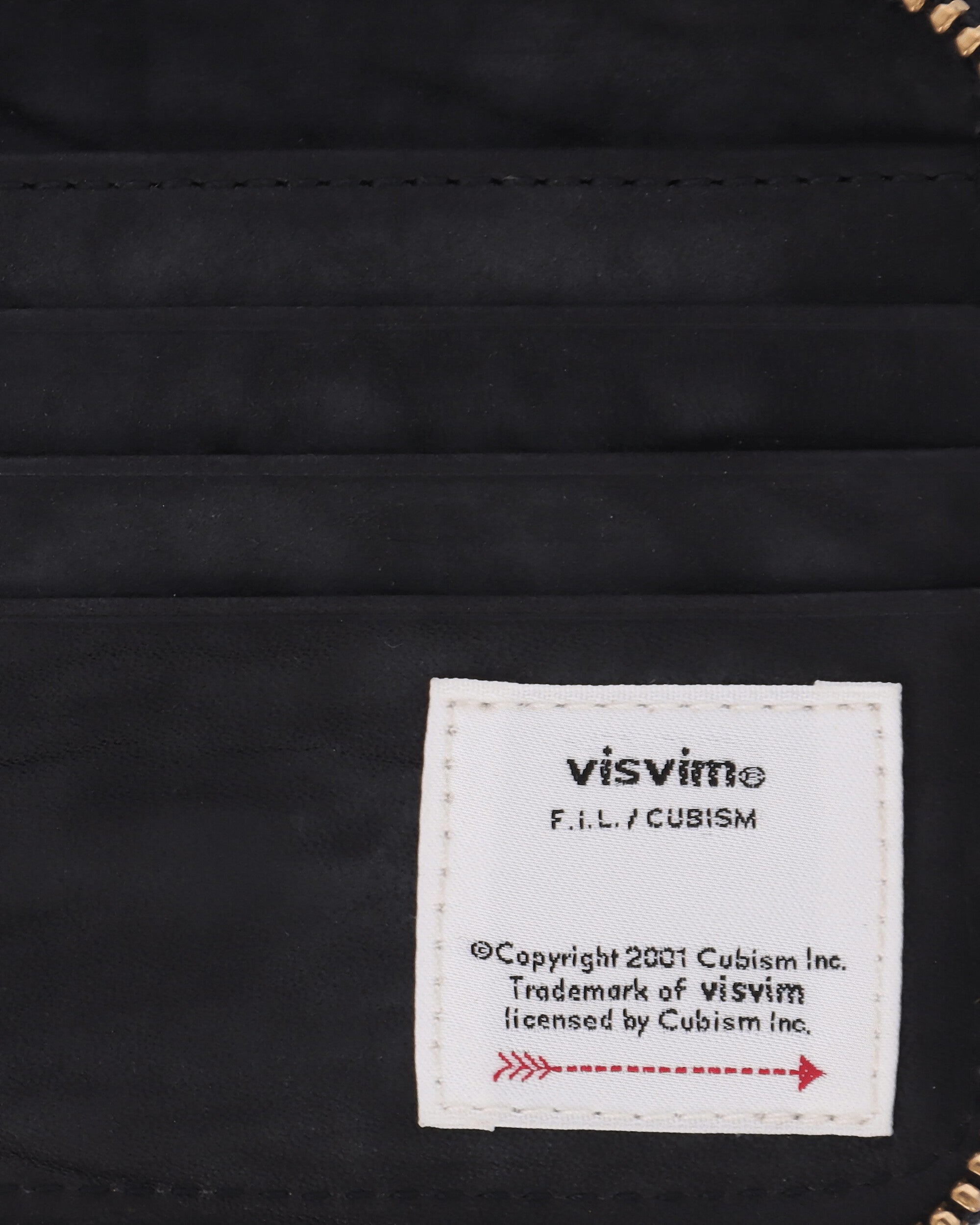 visvim Leather Bi-Fold Wallet Black Wallets and Cardholders Wallets 0126103003023  1