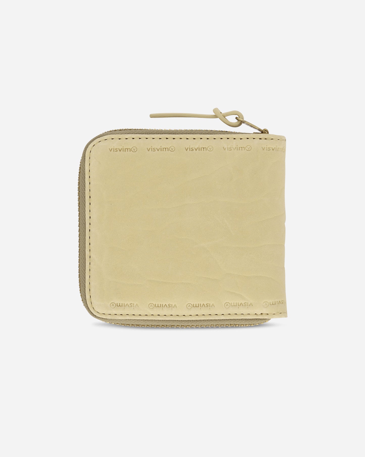 visvim Leather Bi-Fold Wallet Beige Wallets and Cardholders Zip Wallets 0125203003028 2
