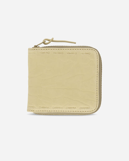 visvim Leather Bi-Fold Wallet Beige Wallets and Cardholders Zip Wallets 0125203003028 2