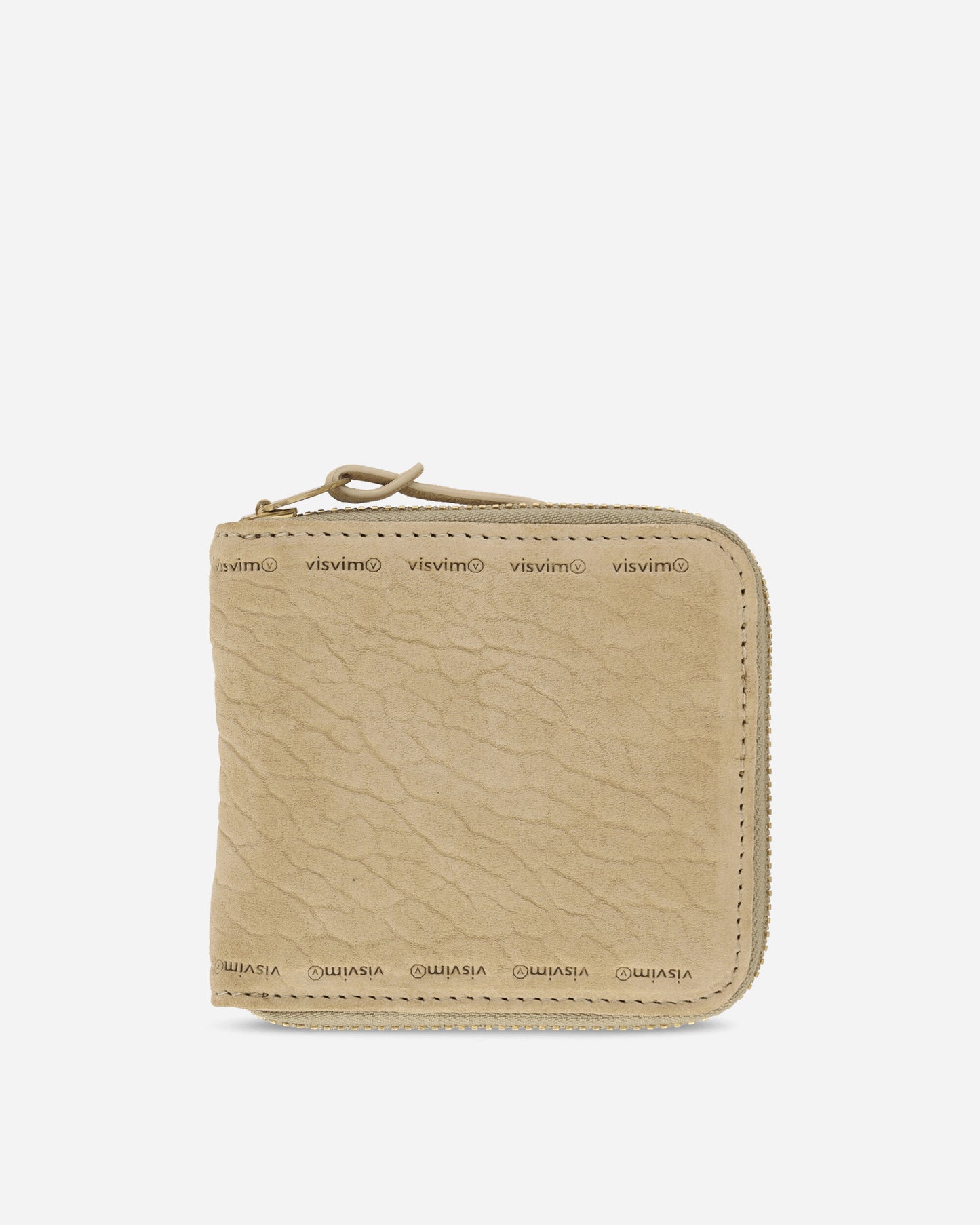 visvim Suede Bi-Fold Wallet Beige Wallets and Cardholders Zip Wallets 0125203003024 2