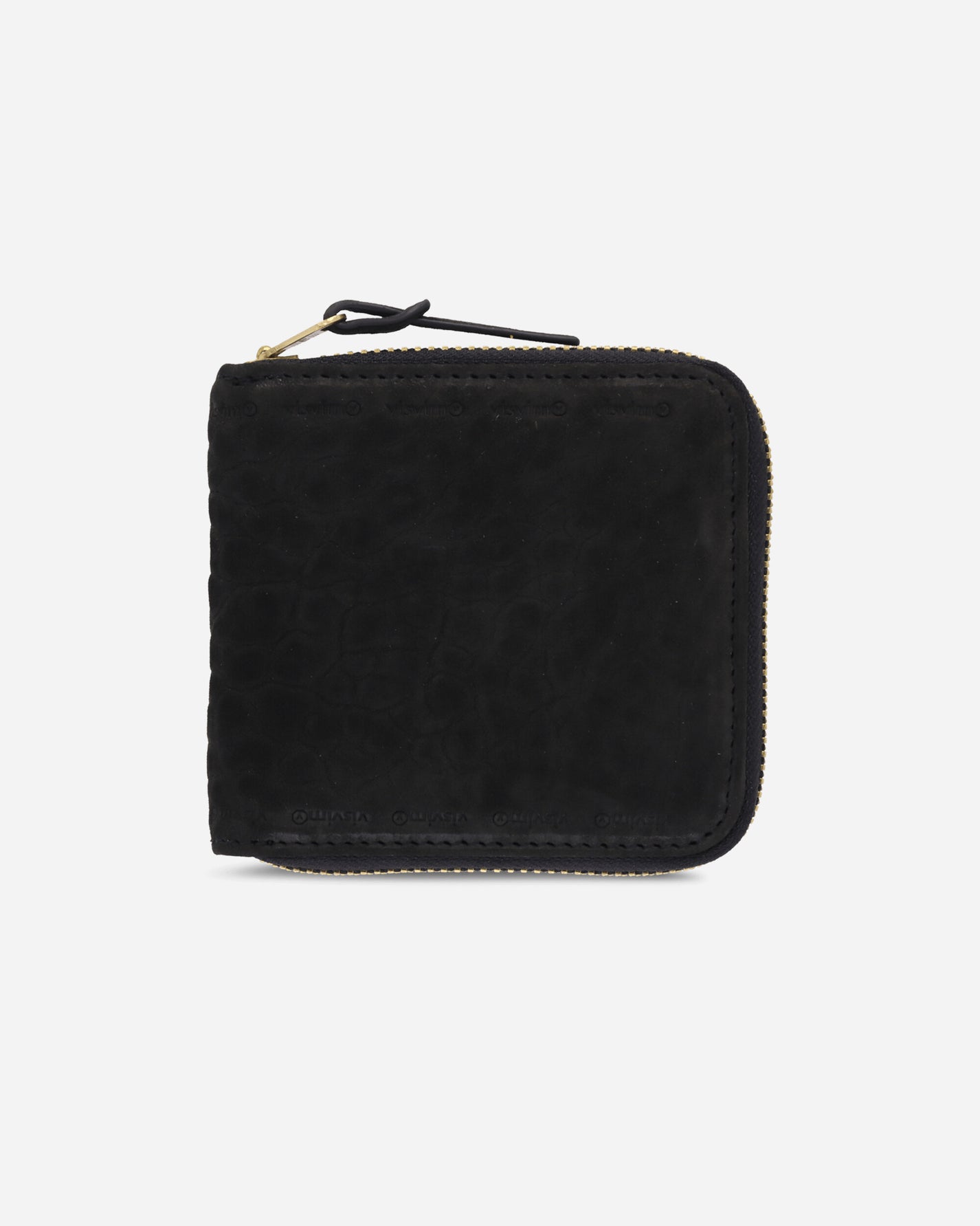 visvim Suede Bi-Fold Wallet Black Wallets and Cardholders Zip Wallets 0125203003024 1