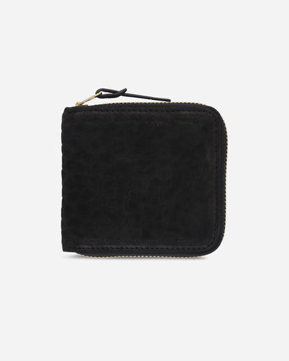 visvim Suede Bi-Fold Wallet Black Wallets and Cardholders Zip Wallets 0125203003024 1