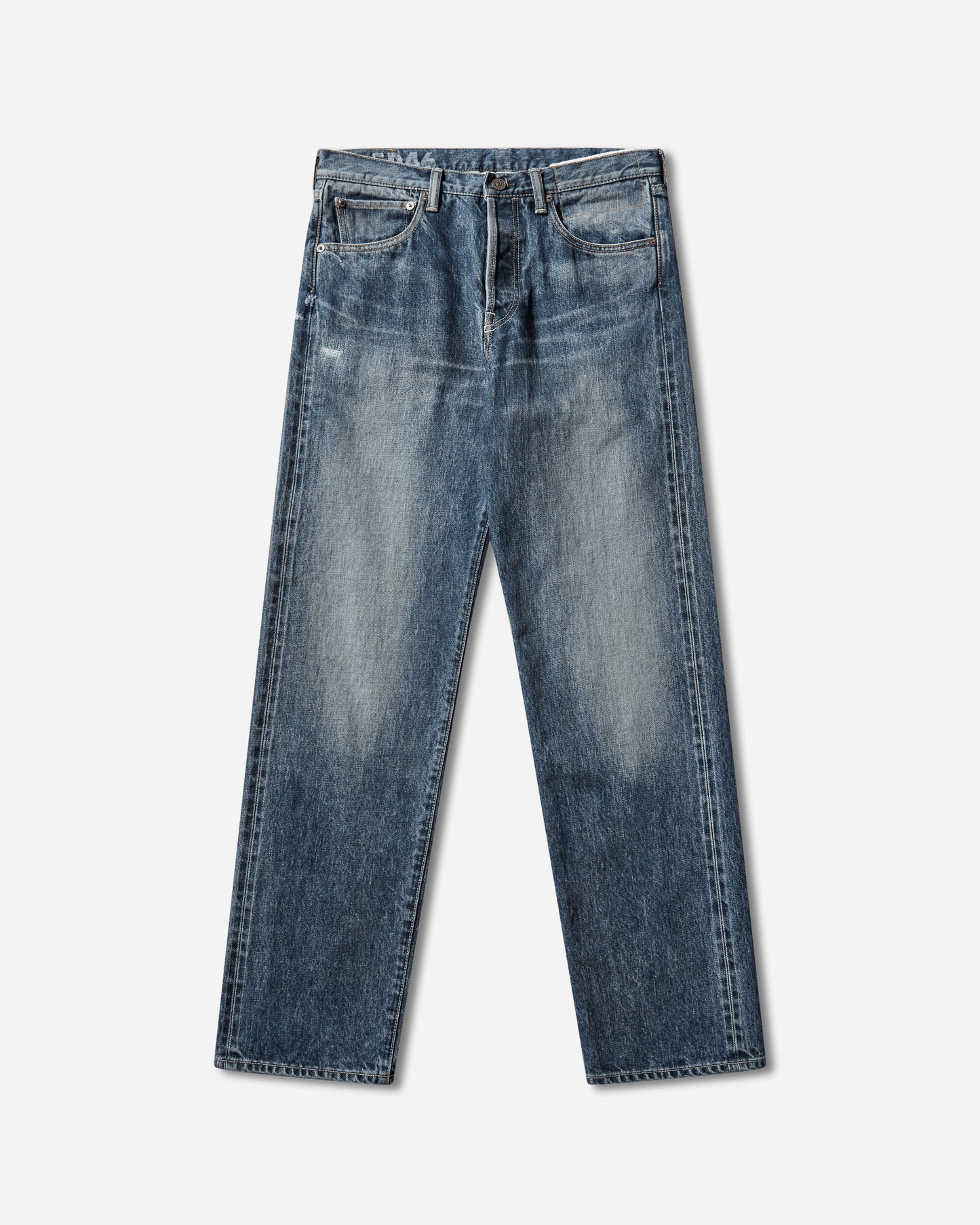 visvim Social Sculpture 01 Narrow Dmgd-46 Indigo Pants Denim 0126105005008 1
