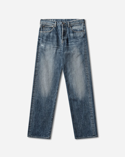 visvim Social Sculpture 01 Narrow Dmgd-46 Indigo Pants Denim 0126105005008 1