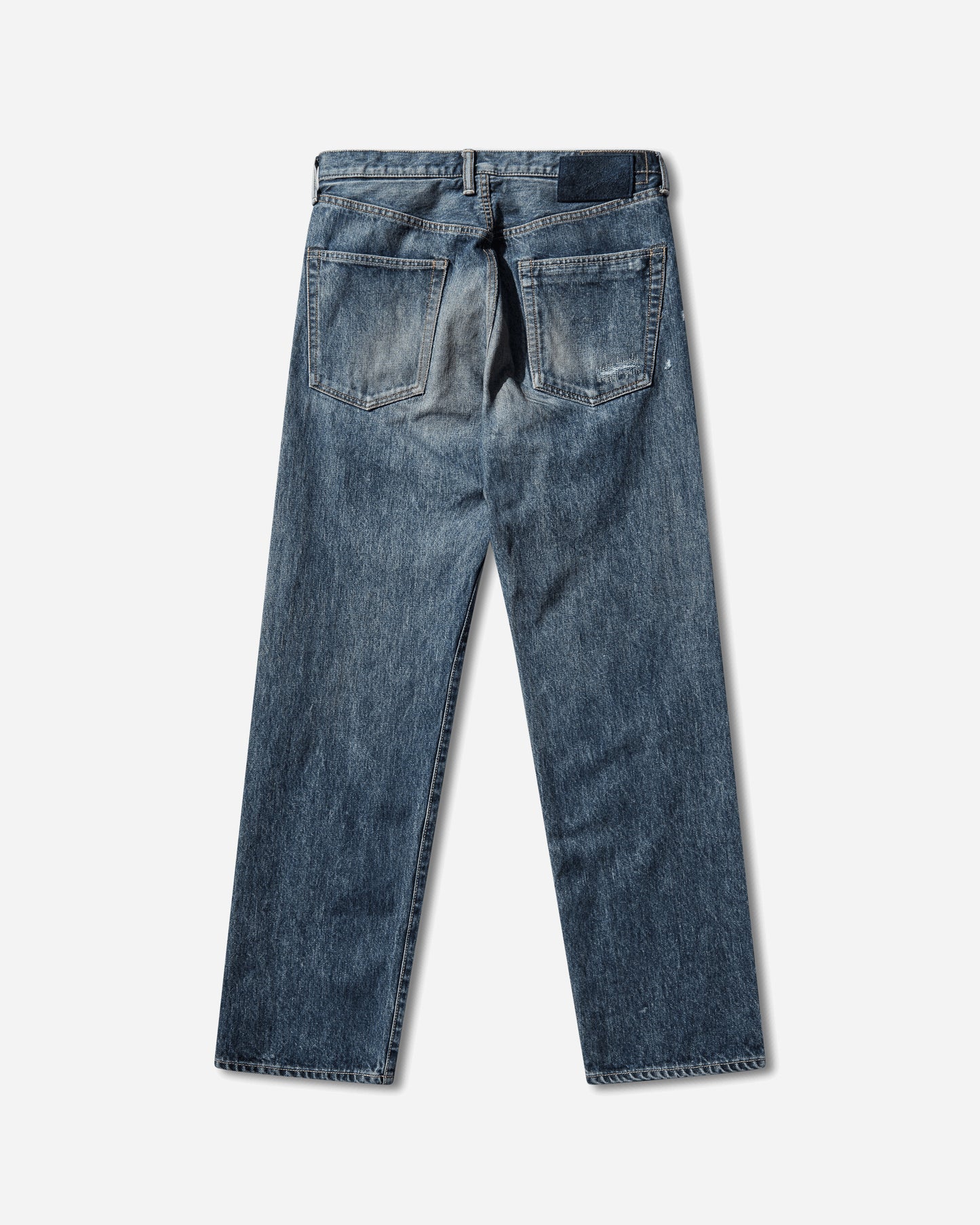 visvim Social Sculpture 01 Narrow Dmgd-46 Indigo Pants Denim 0126105005008 1