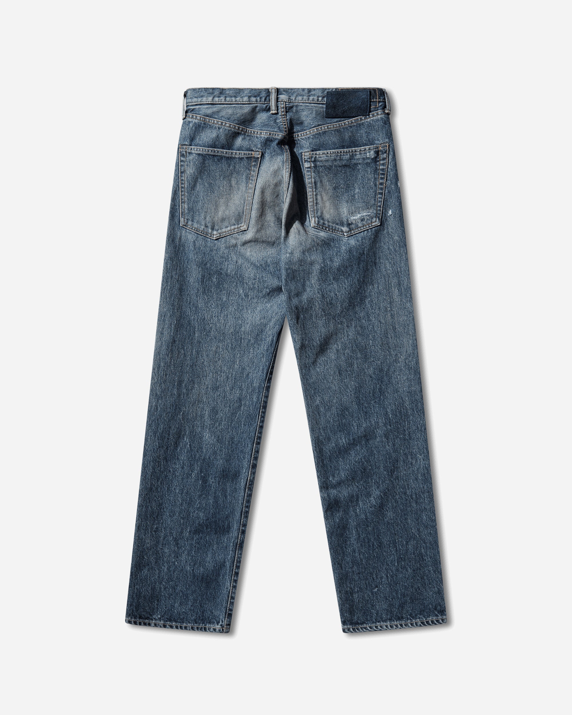 visvim Social Sculpture 01 Narrow Dmgd-46 Indigo Pants Denim 0126105005008 1