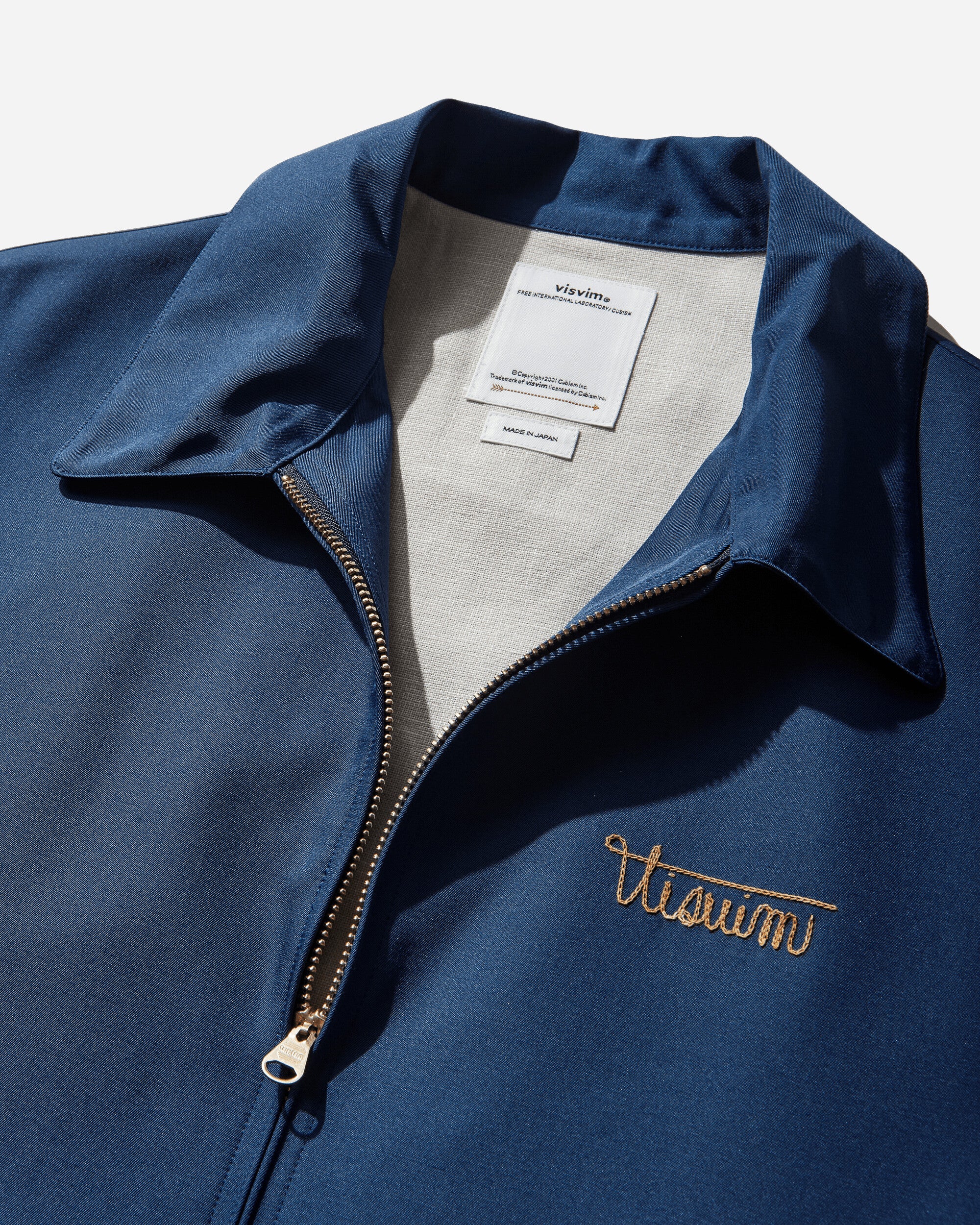 visvim Kluane Swing Top Blue Coats and Jackets Jackets 0126105013011 1