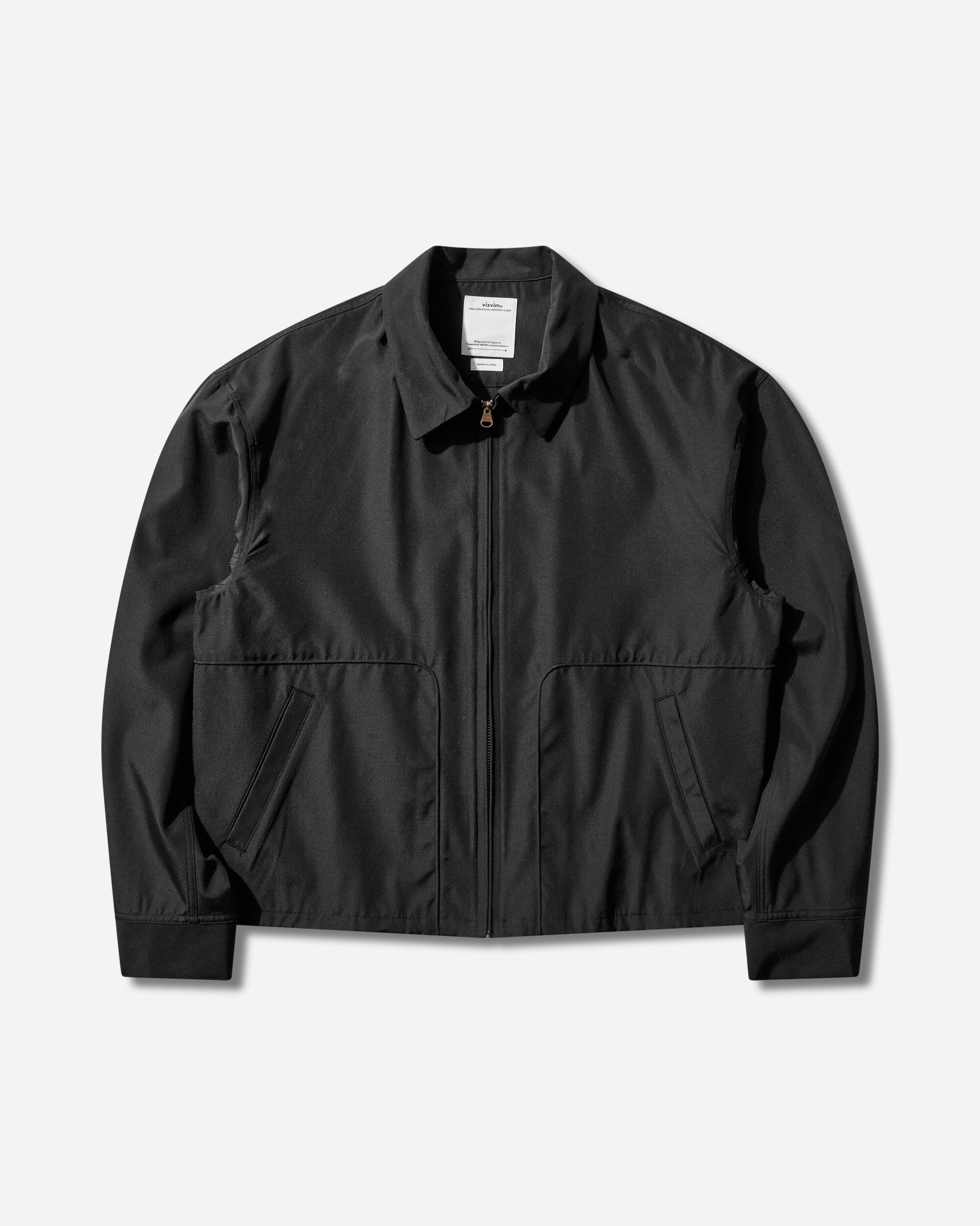 visvim Somer Swing Top Black Coats and Jackets Jackets 0126105013010 1