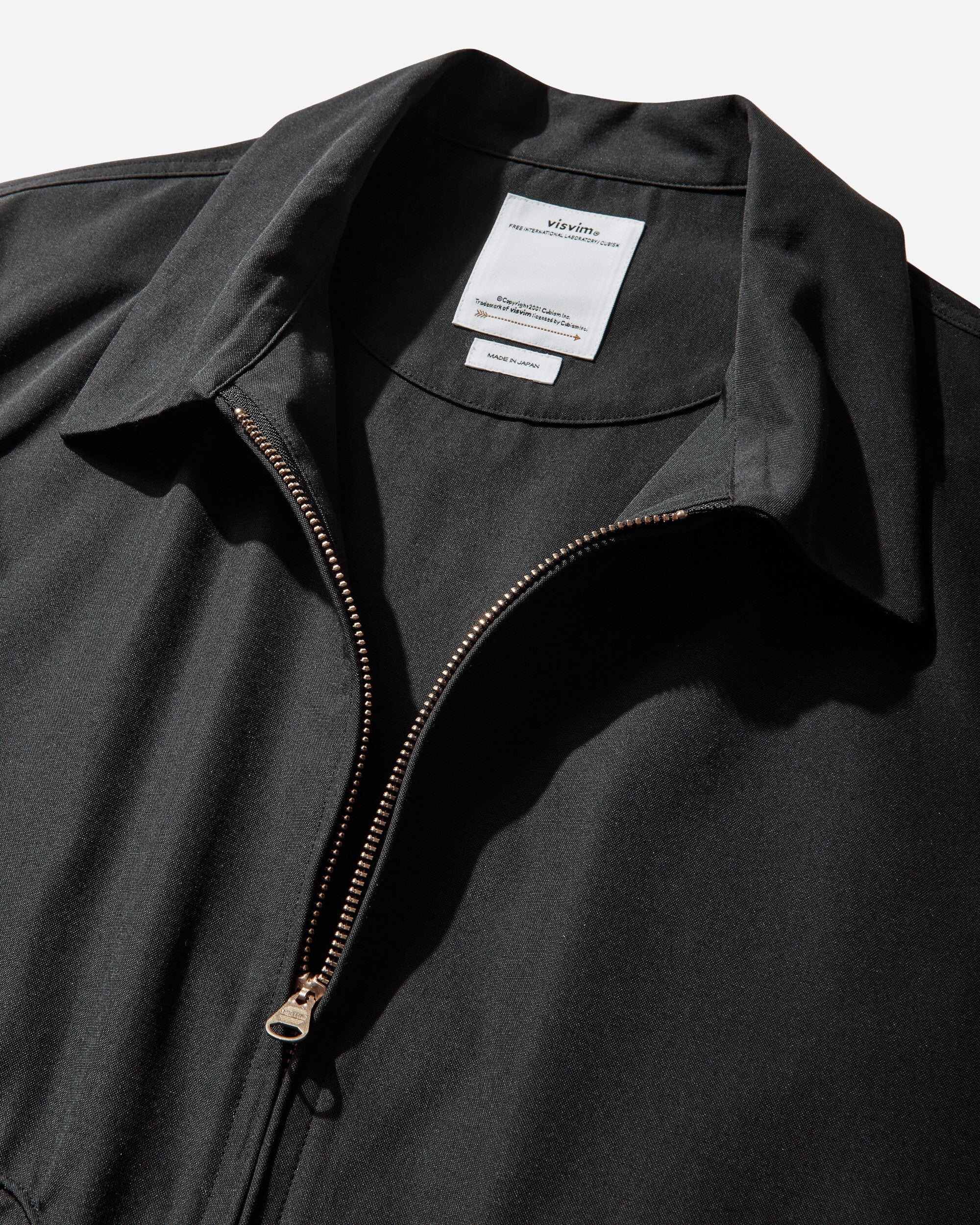 visvim Somer Swing Top Black Coats and Jackets Jackets 0126105013010 1