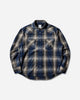 visvim Four Corners Check L/S Blue Shirts Longsleeve Shirt 0125205011017 1