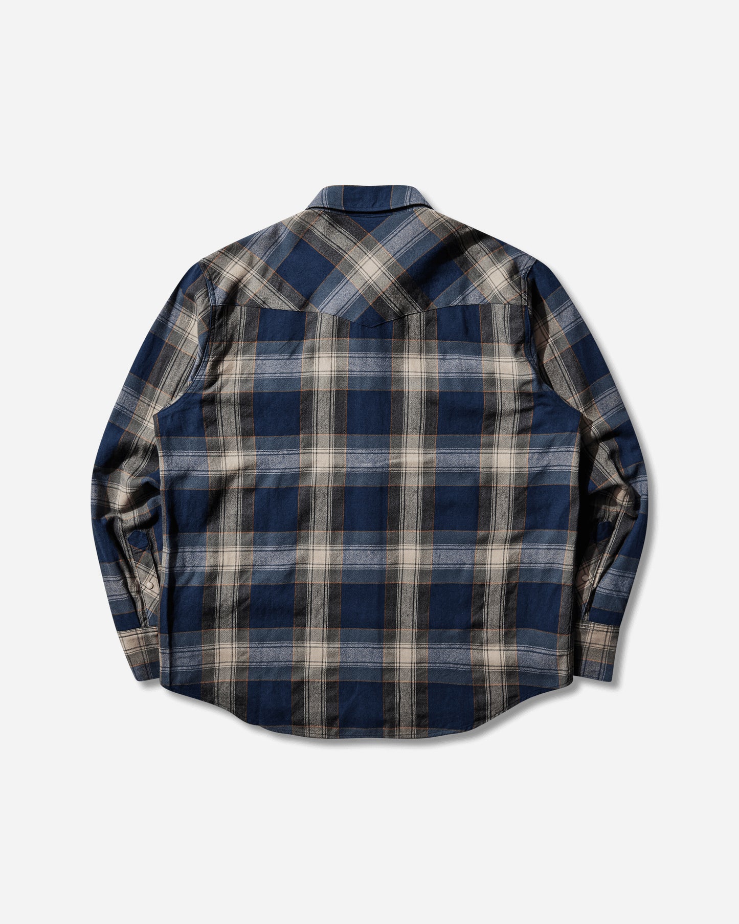 visvim Four Corners Check L/S Blue Shirts Longsleeve Shirt 0125205011017 1