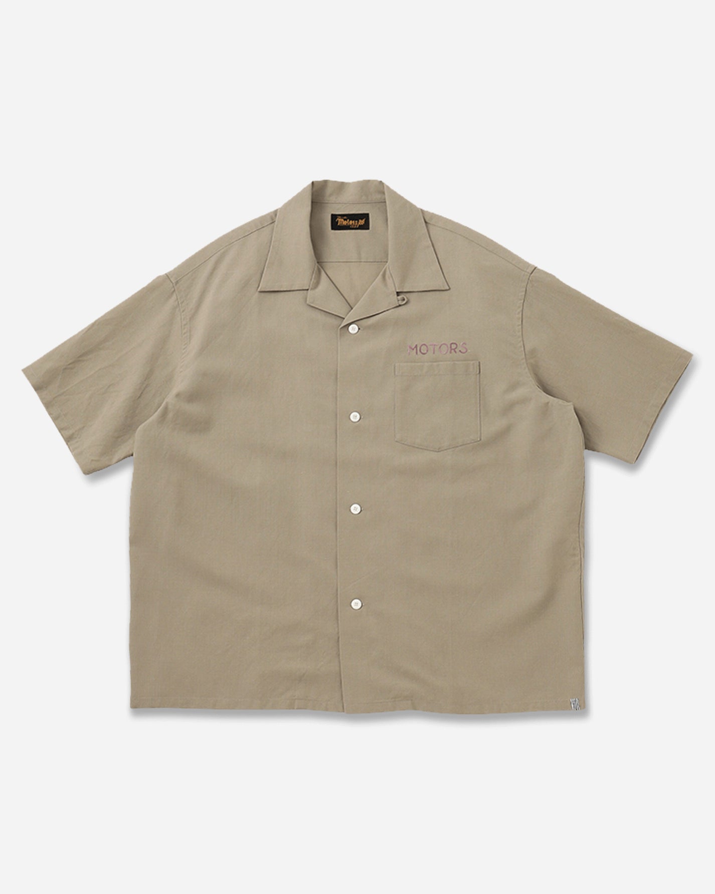 visvim Crosby Shirt S/S Beige Shirts Shortsleeve Shirt 0125305011005 2