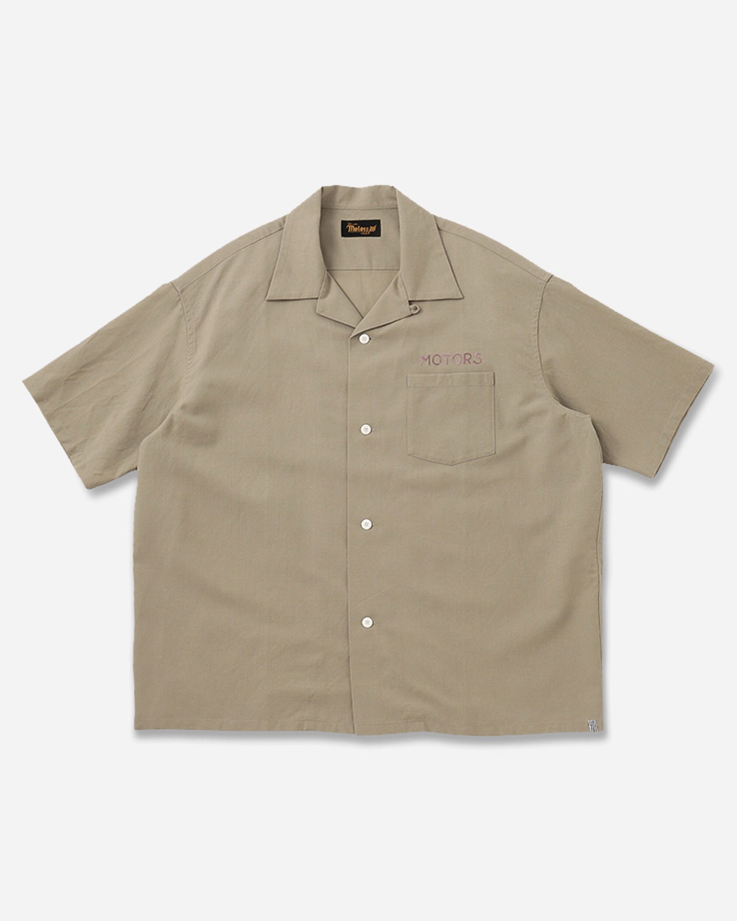 visvim Crosby Shirt S/S Beige Shirts Shortsleeve Shirt 0125305011005 2